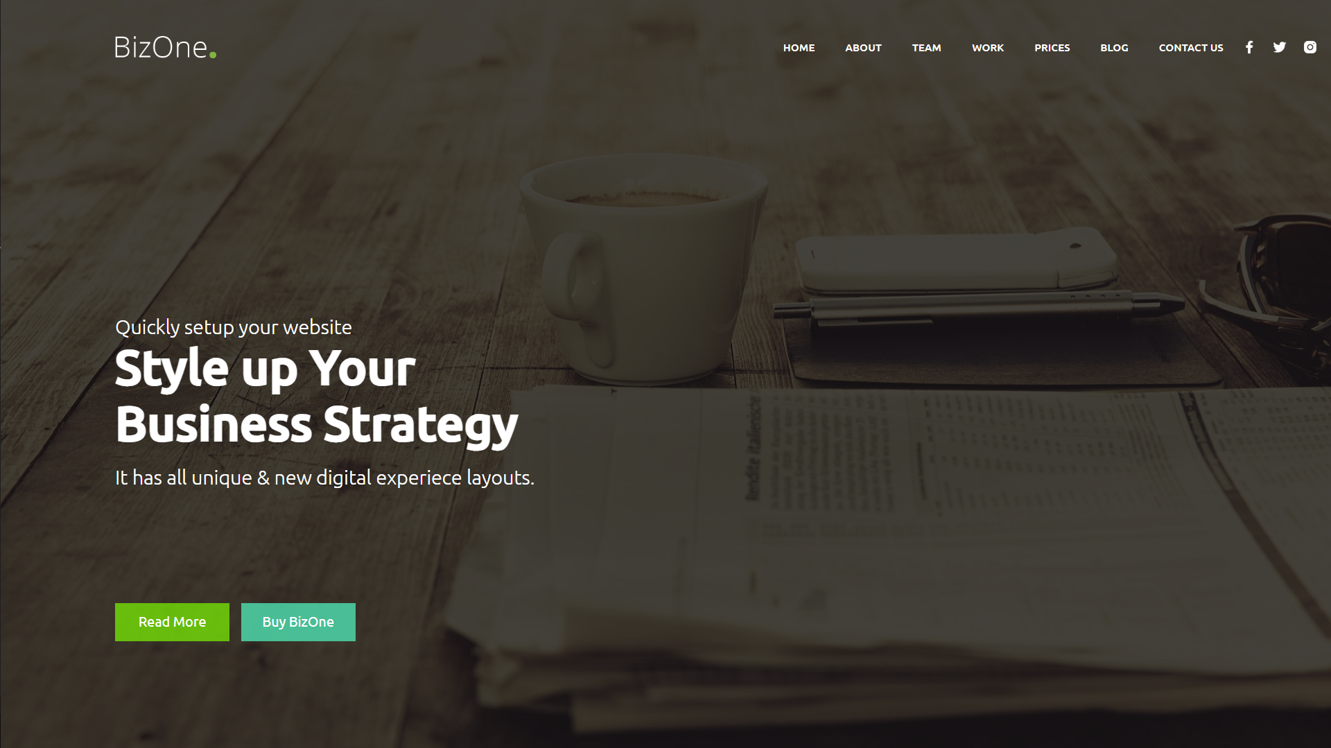 Imagem do projeto: Clone BizOne